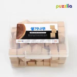 초등교구 정육면체 원목 쌓기나무 2.5cm 100 두뇌자극 블럭 실내놀이 완구 소근육발달