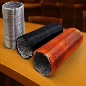 고기집 105파이 후드 자바라 덕트 10M닥 배기 연통 급기 장관 알루미늄 연기 환기 배관 냄새 후앙 주름 제