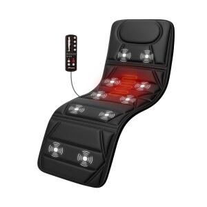 열이 있는 스네일락스 마사지 매트 침대용 등 패드 의자용 등용 온열 2개 전신 마사지기용 모터 진동 매트리스 10개