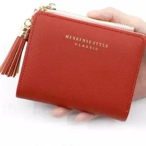 여자 여성 학생 반지갑 카드 동전 수납 이쁜지갑 태슬 키링