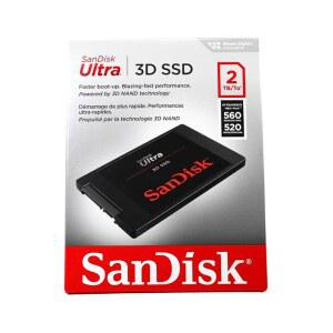 샌디스크 울트라 3D NAND 2TB 내장 SSD - SATA III 6GB/S 2.5