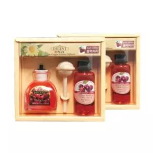 디센트 플러스 퓨저 + 리필세트 블랙체리자동차방향제 차량 화장실 욕실 실내 공기청정 청정용품