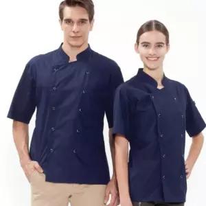 6사이즈 1개 반팔 조리사복 요리 주방웨어 유사시험 쉐프클로젯 제과제빵위생 생웨어 주방 사생 남녀공용