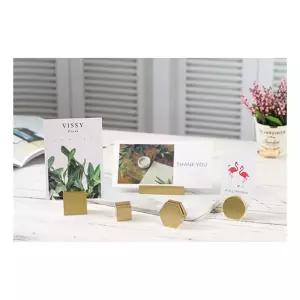 키밍 다용도 메모 거치대 스탠드 명함 홀더 모음포토 테이블정리 사무용 메탈 도기능 카드대 정리함 고급