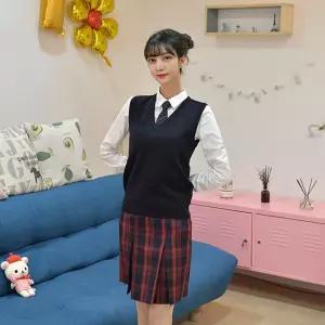 교복몰 프리미엄 치마 레드블랙체크스커트 학생