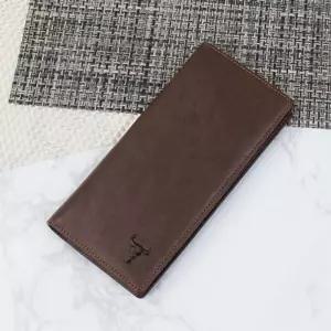 MJ4222 블루마운트 소가죽 장지갑 남성지갑선물 선물용 클래식 학생 학생용 고급 용중