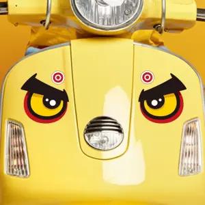 앵그리왕눈2 고휘도반사 대형 차량스티커 280x293mm자동차 용스티커 이스티커 모양 하이빔 육각 화물차 야