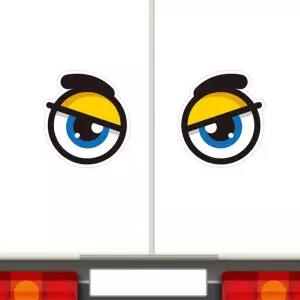 앵그리왕눈11 고휘도반사 대형 차량스티커 280x314mm자동차 용스티커 이스티커 모양 하이빔 육각 화물차 야