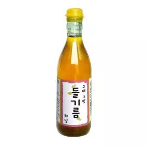 해달 들기름 350ml 1병 벌크 에어셀포장고소한참깨 통들깨 고소한참기름 들기름붓