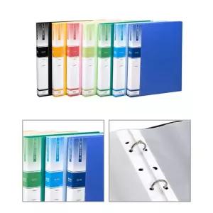 바인더형 A4 링 클리어화일 5개A4파일철 일케이스 화일 파일 꽂이 서류