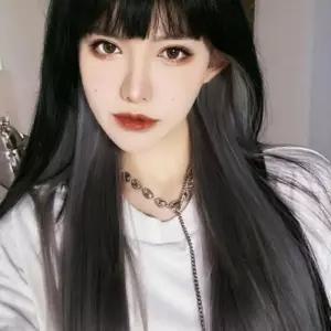 부분 가발 컬러 포인트 헤어 피스 6p 브릿지트윙클 붙임머리 여성 패션 반짝이 칼라