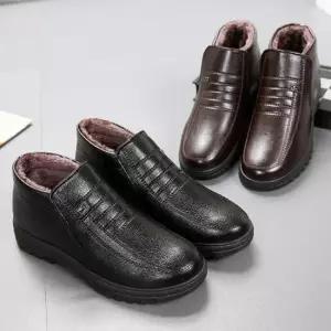 겨울신발 남성워커 방한화 효도화 기모안감 털부츠 방한화 방한부츠 털워커 겨울로퍼