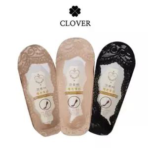 크로바)발바닥 미끄럼 방지 레이스 덧신 스타킹 여성내의 팬츠 팬티스타킹 덧신