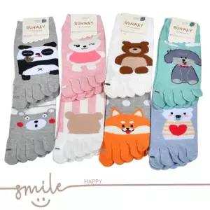 동물 캐릭터 숙녀 발가락 스니커즈양말 스타킹 여성내의 팬츠 팬티스타킹 덧신