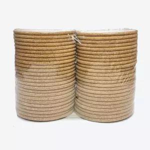코르크 컵받침 코스터 원형 100x5mm R 50p 1set 무지 콜크 코스타 티매트