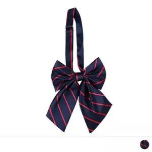 BTIE23015 빅 리본 스트라이프 보타이남성패션 나비넥 남자나비넥 줄무늬