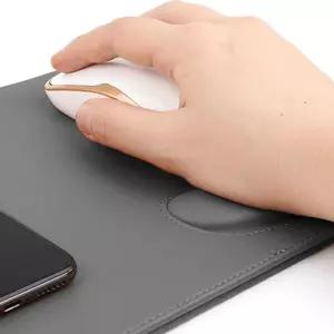 무선 충전 하고 내손목도 지키자 마우스패드거치대 받침 받침대 PC 컴퓨터 쿠션 식패드