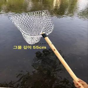 횟집 뜰채 수족관 낚시 대형 양식장 활어 업소용 일식집 50cm 사각 나일론 판매