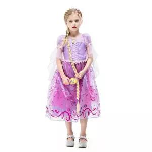 [하프클럽/알티피아]할로윈 라푼젤 B형 드레스 코스튬 여아 캐릭터 공주옷