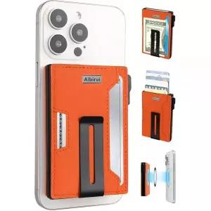 225672 Aibirui Wallet for men,Magsafe with Money Clip,Ridge Wallets Men | Magnetic wallet iPhone 17/