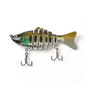 베스 루어 낚시 미끼 크랭크 관절 조인트 Sxi7+8Byg