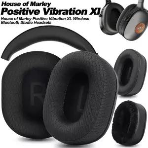 호환 House of Marley Positive Vibration XL 헤드밴드 이어 패드 이어폰 쿠션 헤드폰 단백질 귀마개 교체