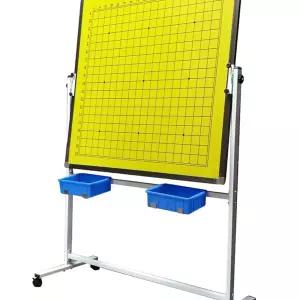 바둑칠판 교육용 스탠딩 체스판 장기 해설 자석 회전