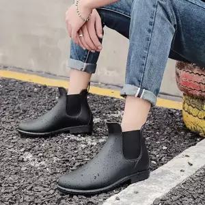 남자 워커 패션 데일리 모던 미들 방수 장화 레인부츠 워커스타일장화 방수장화