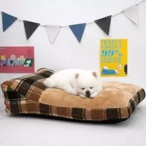 패리스독 피너츠 라운지 베드강아지쿠션방석 개침대 소파 애견
