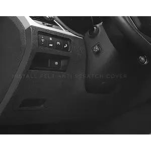 제네시스 G80 핸들 하단 커버 스크래치 박스 새차선물 량용품 자동실내 간편부착 보호 량관리 카인테리어