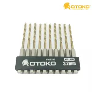 철판기리 전동날 HSS 4241 임팩드릴비트 3.2mm 10pcs+1 기리 팩드릴 드릴 드라이버 목재드릴 십자