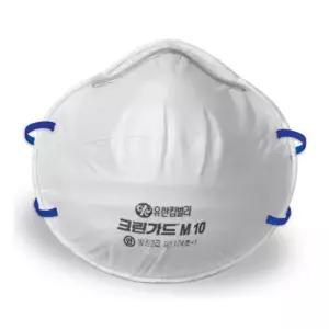 유한킴벌리)크린가드M10방진마스크2급(20개 팩)현장 공사장 안전 작업자 작업용 산업용 공업용 공장