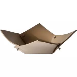 가죽 트레이 화장대 소품 키 삼각 보관함 인테리어 소형