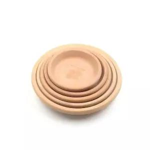 이탈리아 토분.화분받침 아레나(베이지)R28 내경22 외경28cm내추럴대 디자인대 원예용품 홈가드닝 물받침