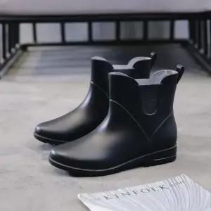 여성 가벼운 레인부츠 발목 방수 장화 데일리 반장화 여자레인부츠 여성레인부츠
