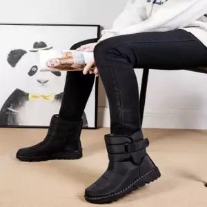 여자 부츠 미끄럼방지 방한 퀄팅 방수 스노우 찍찍이 방수부츠 스노우부츠 레인부츠