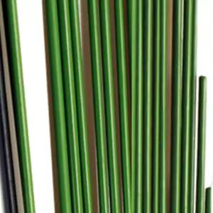 원예용지주대 탁월한 텃밭지 10호 20개녹색코팅지지 오이지 일자형 식물줄기고정 화초 넝쿨 수태봉 꽃지