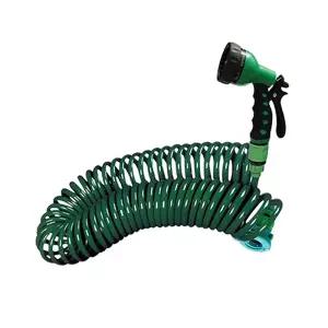삼정크린마스터 베란다청소 화분 농업호스 세차 코일15M분사기 물기 용기 호스 원예 용호스
