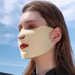 페이스 햇빛가리개 스포츠 마스크 야외 캠핑 등산 골프 자외선차단 세탁가능 다회용 통기성 무통증