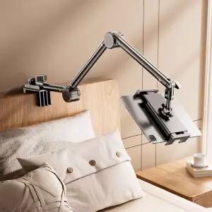 관절형 테블릿 거치대 스탠드 탁상용 침대 핸드폰 겸용 촬영용 누워서 쓰는 자바라 누워서거치대 누워서보