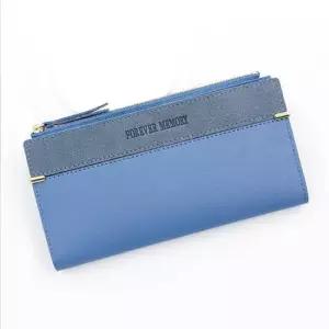 슬림한 여성용 학생 카드 동전 장지갑 얇은장지갑 여성반지갑 여성가죽지갑