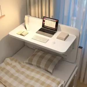 기숙사 침대 간이 컴퓨터 노트북 책상 접이식 테이블베드트레이 헤드 거치대 틈새수납