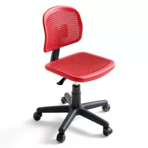 스콜의자-레드학생 플라스틱 공부 사출 사무용 사무실 독서실