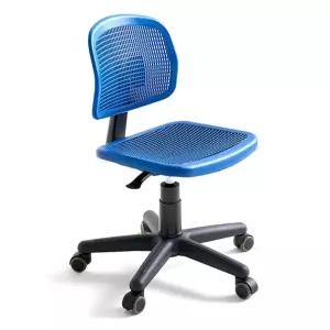 스콜의자-블루학생 플라스틱 공부 사출 사무용 사무실 독서실