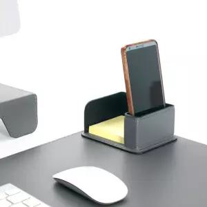 아리아라 VIP 메모지 스마트폰 수납홀더 꽂이펜 메모 시계 악세서리 소품 책상정리 데스크 다용도트레이 수