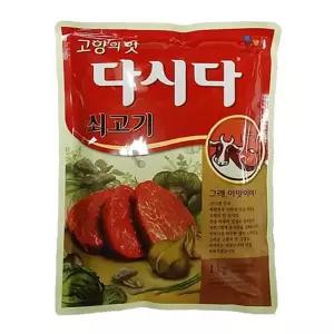 푸드 CJ백설 쇠고기다시다 1kg식자재 CJ 다시다 1KG