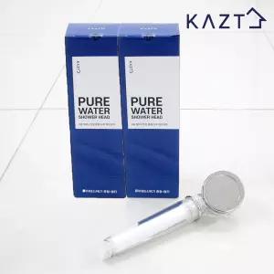 퓨어워터필터샤워기중형2set헤드 녹물제거 수압 수압상승