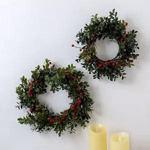 열매 리스 2size 소 장식 품오너먼트 트리 트리볼 트리품 장식품 홈꾸 크마스리스