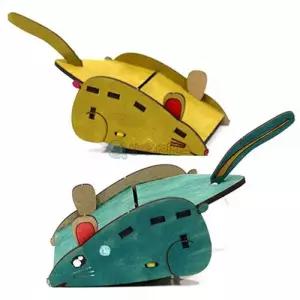 고무동력 달리는 쥐돌이 (5인 세트)