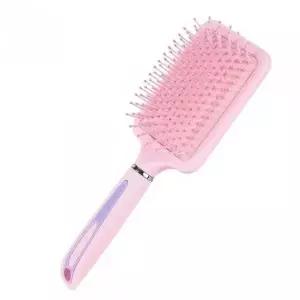 [셀러에이드]핑크 스퀘어 두피 마사지 헤어빗